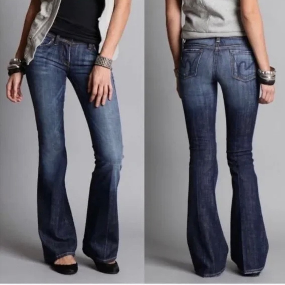 Citizens Of Humanity Blue Flare Jeans
